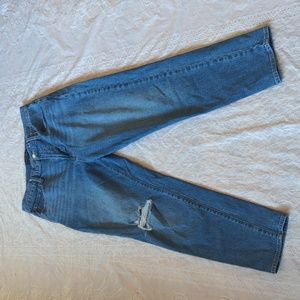 Lucky Brand High Rise Mom Jeans Drew Size 10/30
